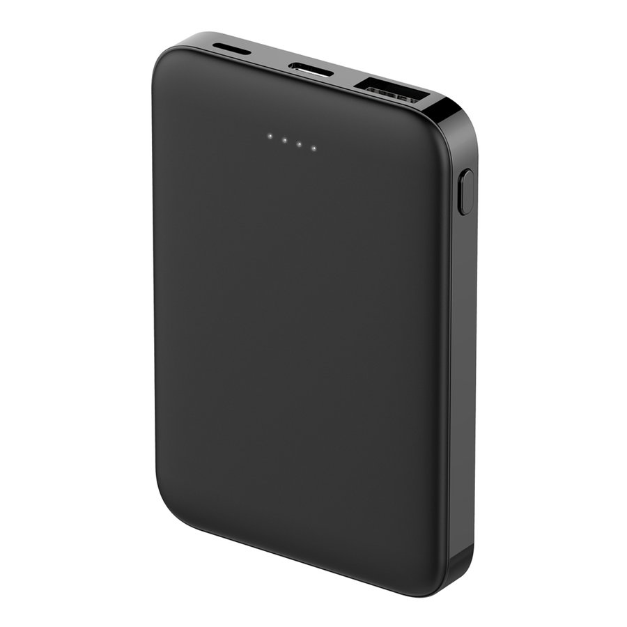 Пауэрбанк Флаффи, 5000 mAh, чёрный